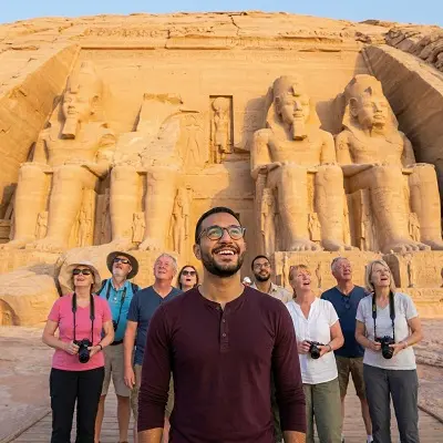 Traditional Egyptian dining