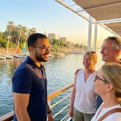 Exploring Luxor temples